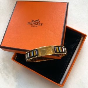 Hermès Enamel Loquet Bracelet